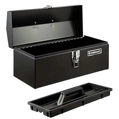 thick metal tool box|JobSmart 16 in. x 7 in. 1.